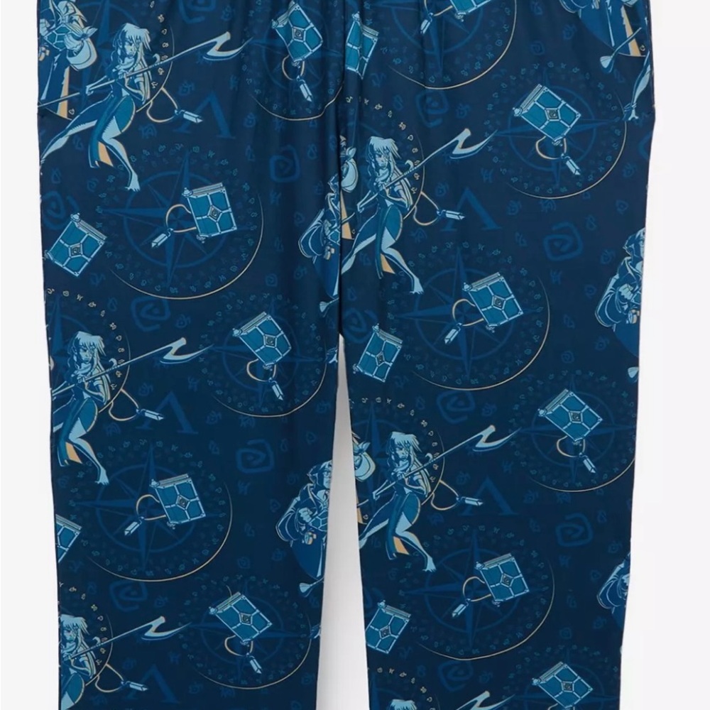 Disney Atlantis Sleep Pants – Unisex Large [36-38] Kida & Milo
